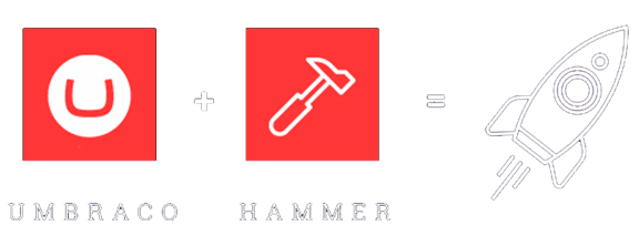Umbraco Hammer Raket Transparent